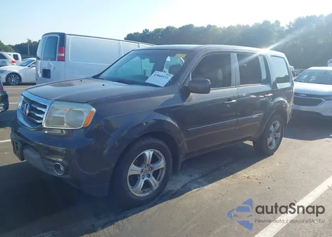 2012 Honda Pilot Ex-L из США, поврежденный, VIN 5FNYF4H61CB059775